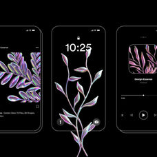 3D Garden Glow Illustrations
