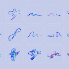 3D Glass Waves