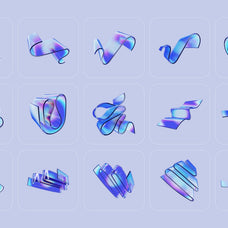 3D Glass Waves