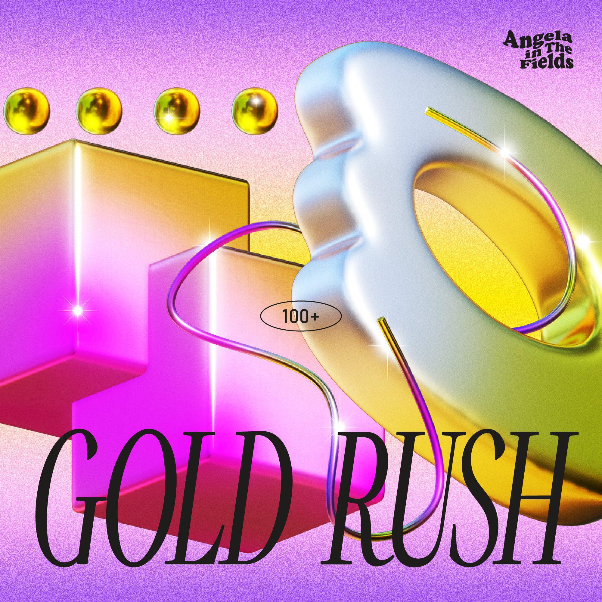 3D GOLD RUSH Objects