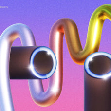 3D META LAVENDER Objects