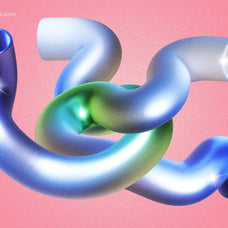 3D META LAVENDER Objects