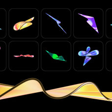 3D Rays illustrations