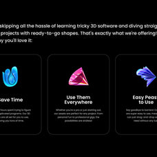 3D Rays illustrations