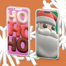 3D Retro Christmas Icons