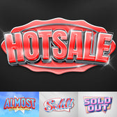 3D Retro Sale Text Effect