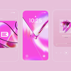 3D Ribbon Glass Collection