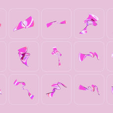 3D Ribbon Glass Collection