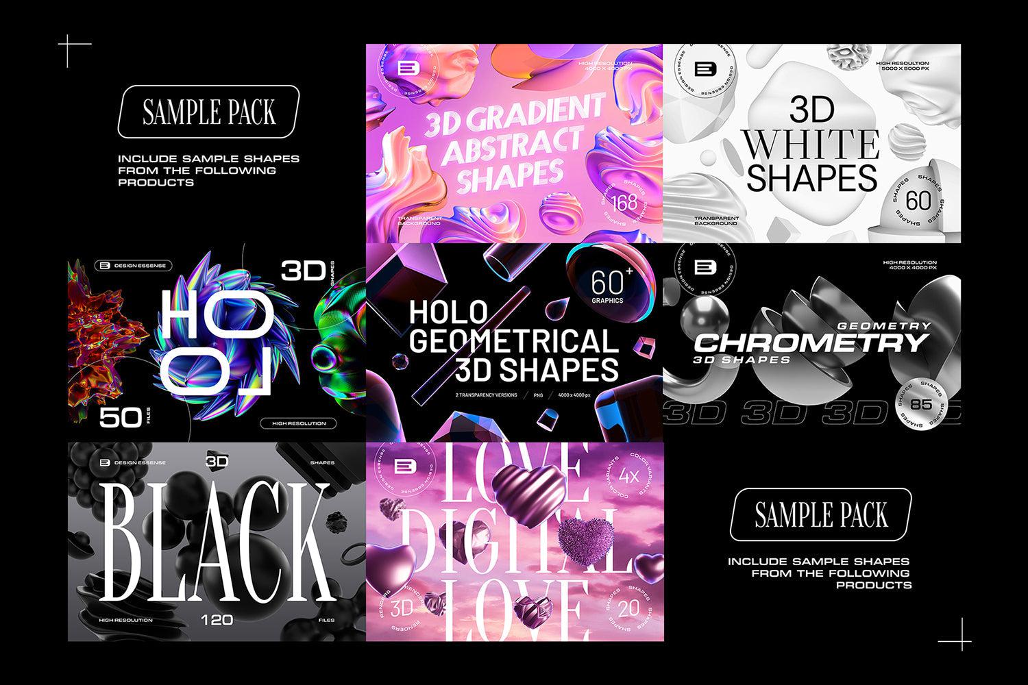 3D SAMPLE PACK