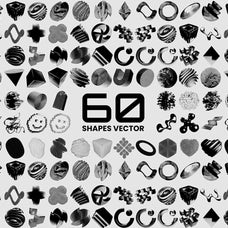 3D V3CTORS - 60 Vector Shapes
