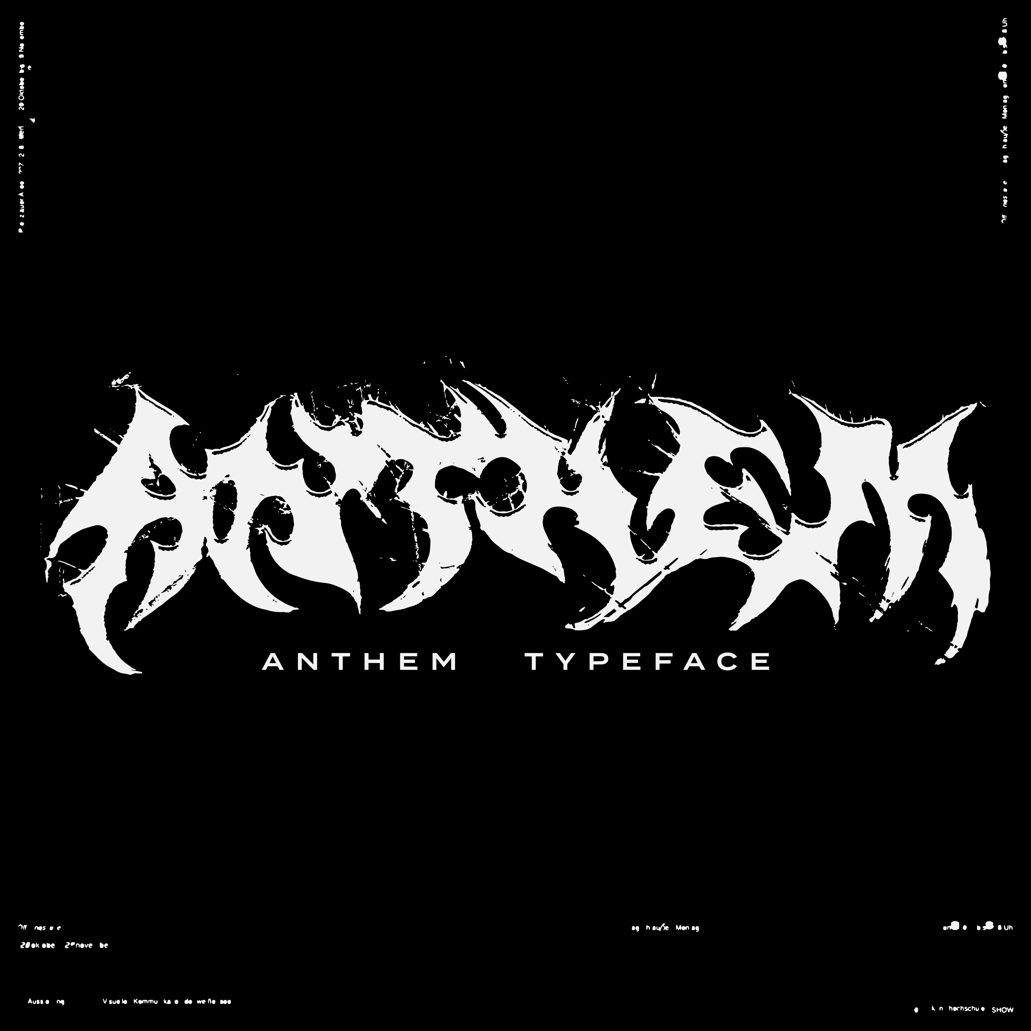 Anthem Typeface