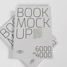 4 Book Mockups Set