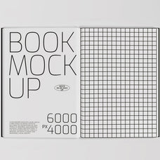 4 Book Mockups Set