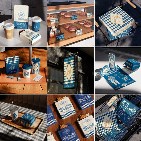 40 Bakery & Coffee Shop Mockup Bundle