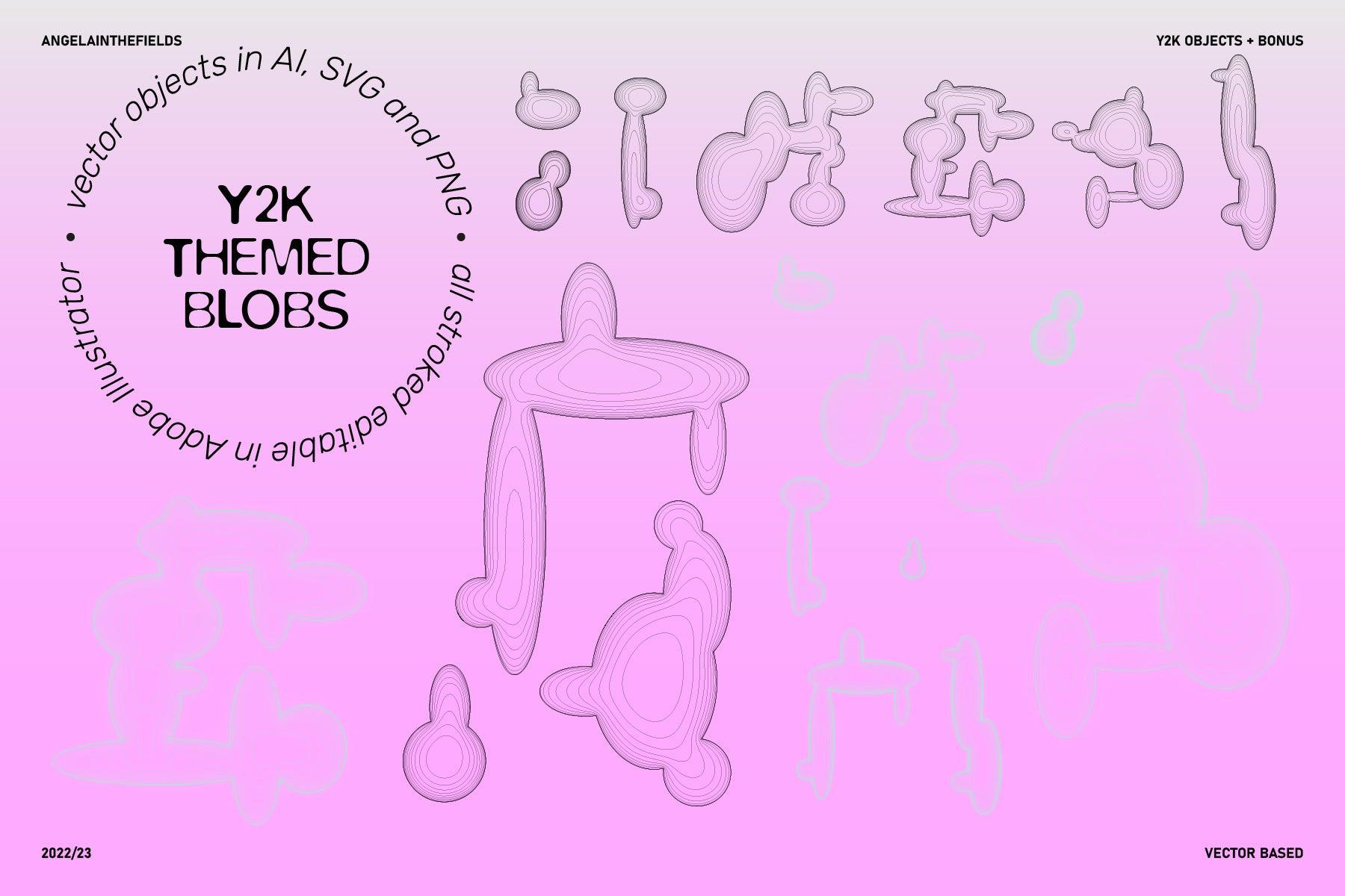 400+ Y2K Elements + Bonus