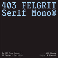 403 Felgrit