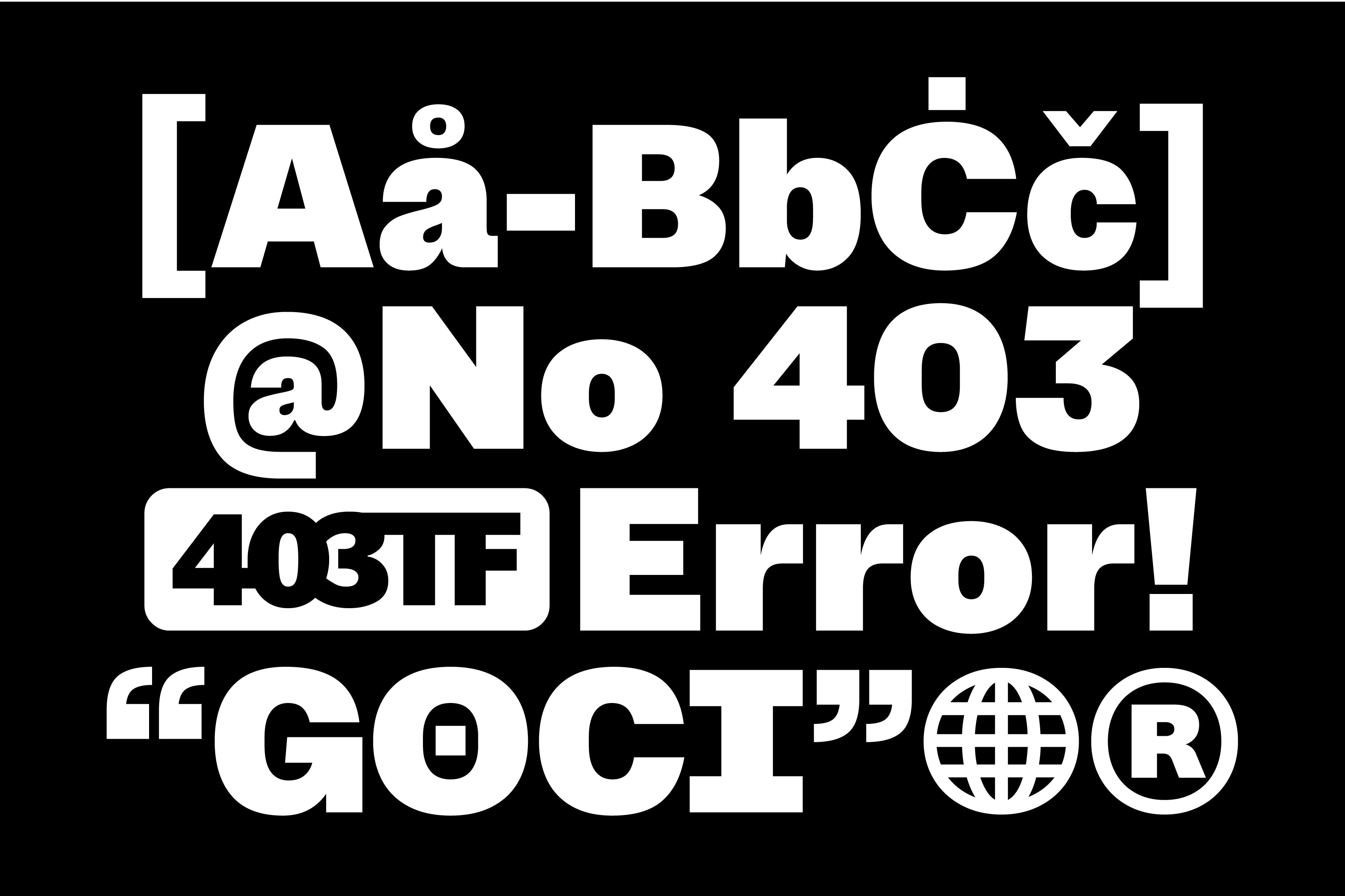 403 Grotesk