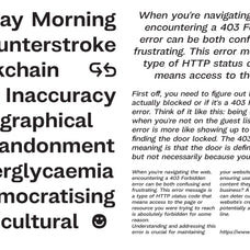 403 Grotesk
