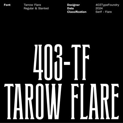 403 Tarow Flare