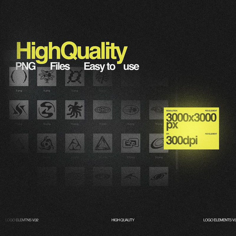 420 Logo Elements Shapes Packs V.02 by Züli – Studio 2am