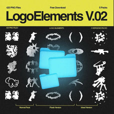 420 Logo Elements Shapes Packs V.02