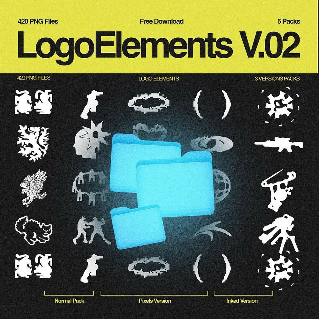 420 Logo Elements Shapes Packs V.02 by Züli