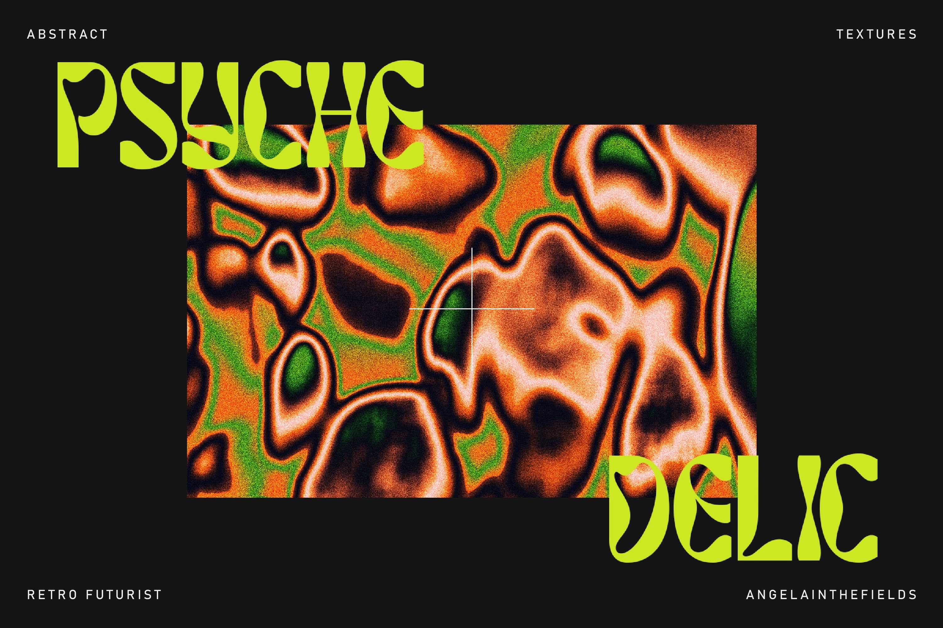 50 Psychedelic Textures Set