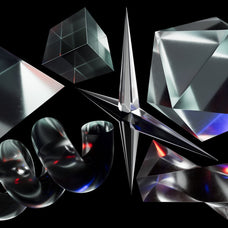 58 3D Glass Shapes