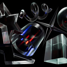 58 3D Glass Shapes