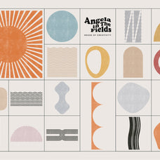 60+ Autumn Retro Geo Objects
