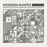 650 Minimal Geometric Shapes