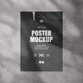 6 in 1 Glued Posters Mockup Set