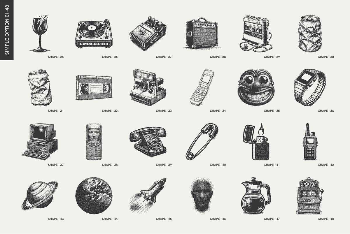 8-Bit Art. Pixelated Graphic Pack by Vanzyst – Studio 2am