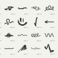 8-Bit Art. Pixelated Graphic Pack