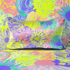 80s Floral Clipart + Bonus