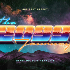 80s Text Effects Collection