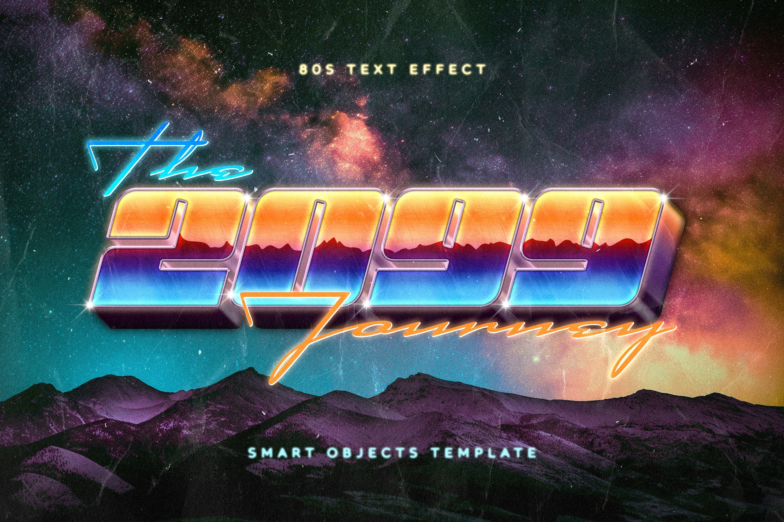 80s Text Effects Collection