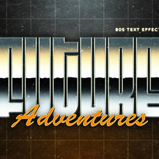 80s Text Effects Collection