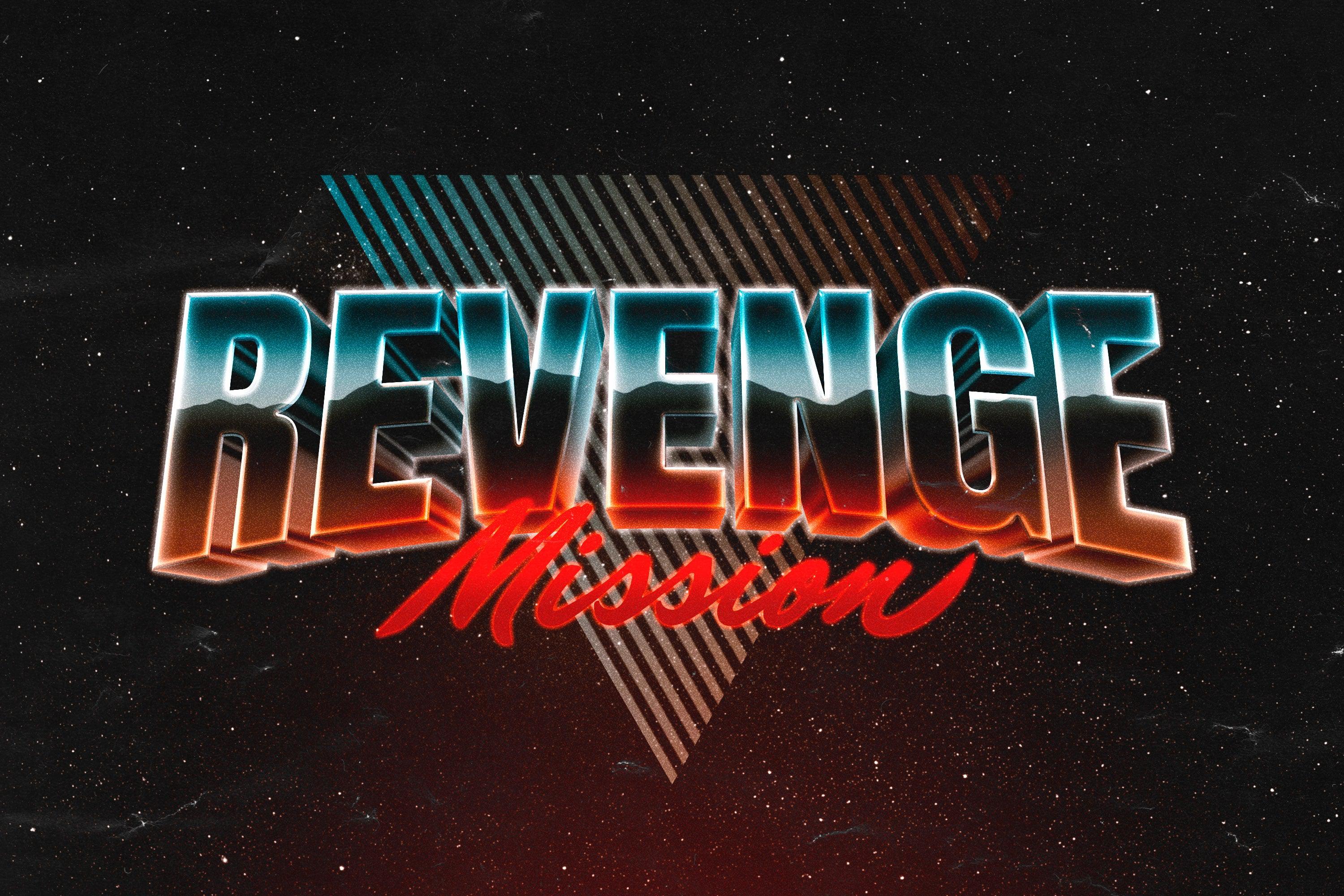 80s Text Effects Collection