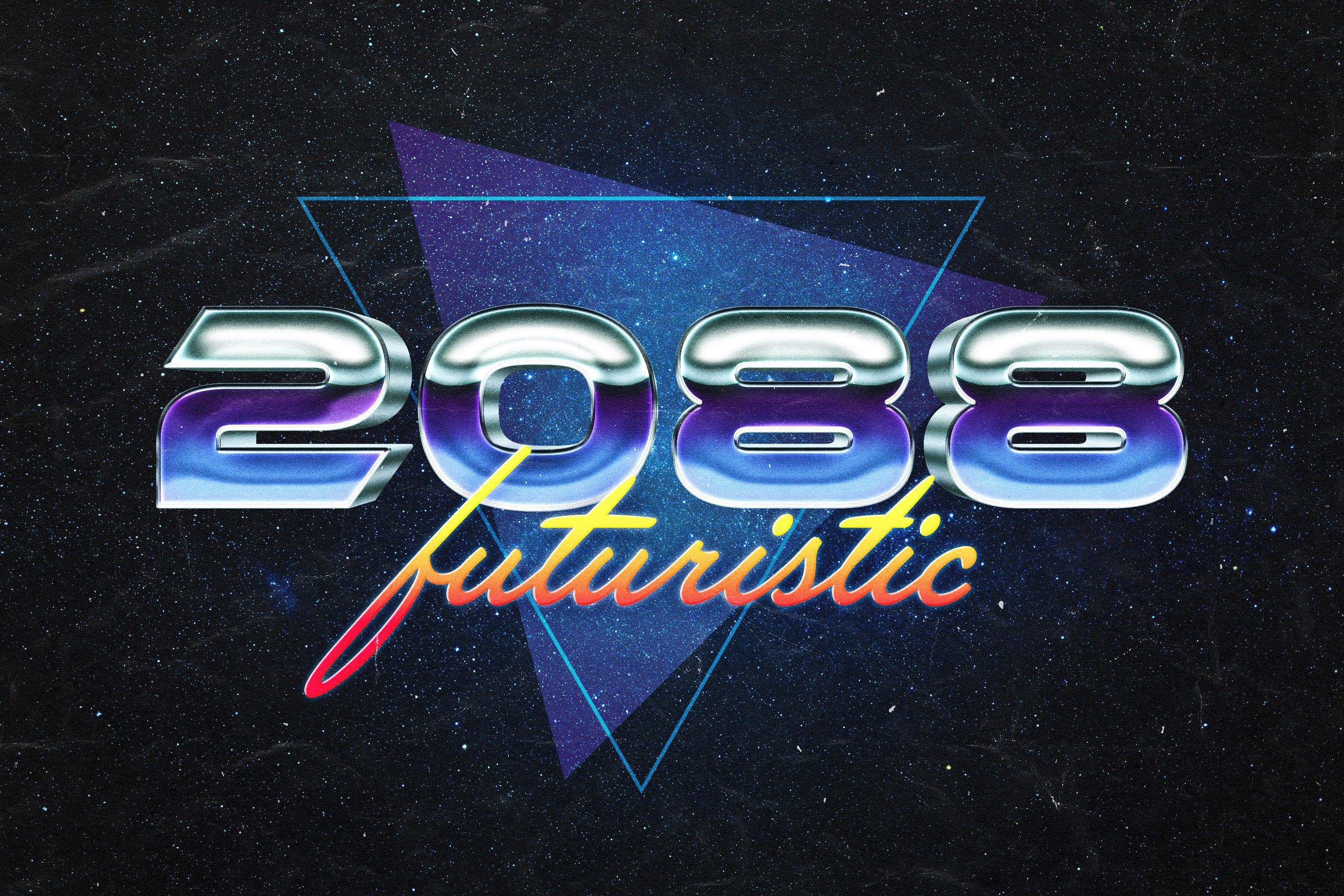 80s Text Effects Collection