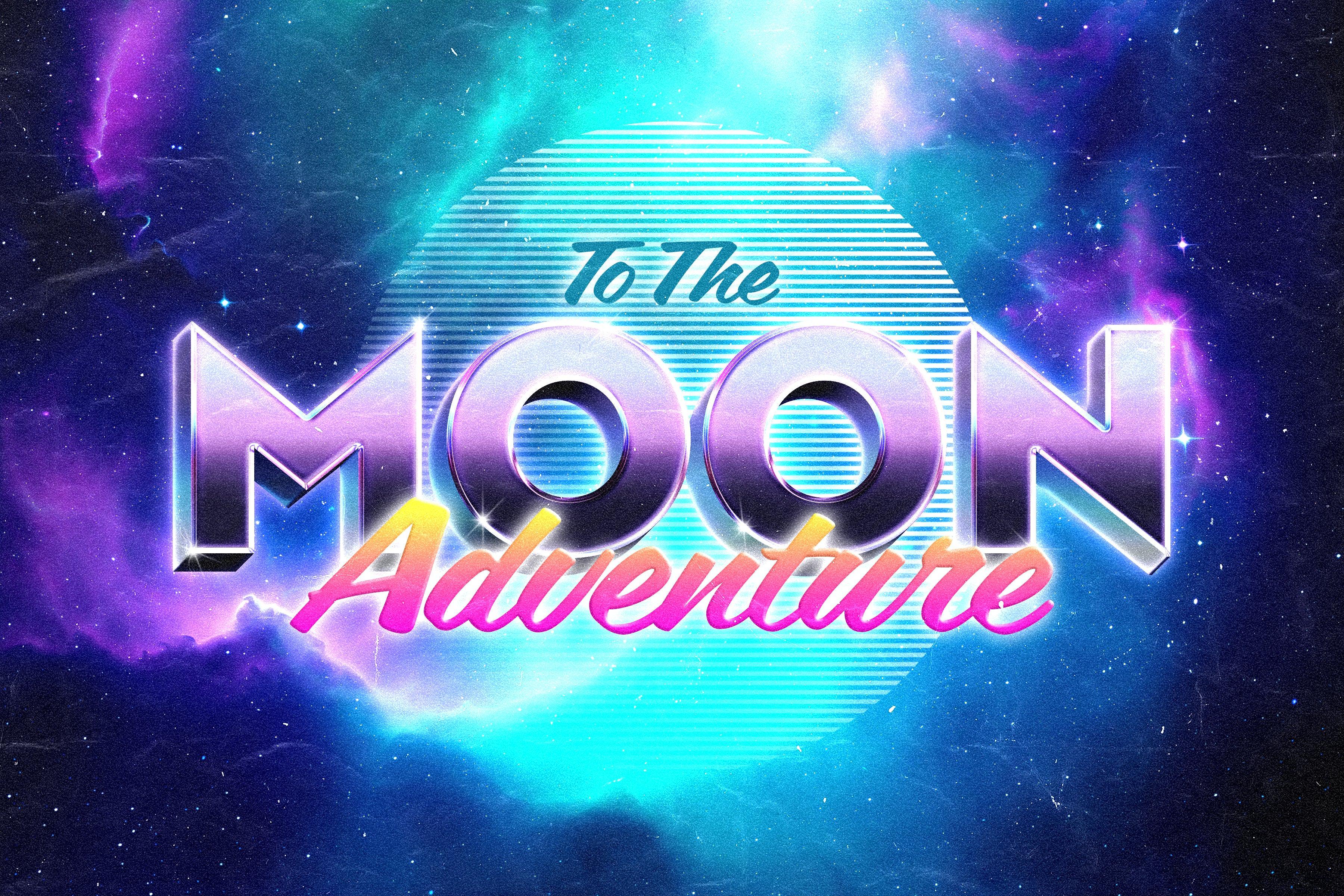 80s Text Effects Collection