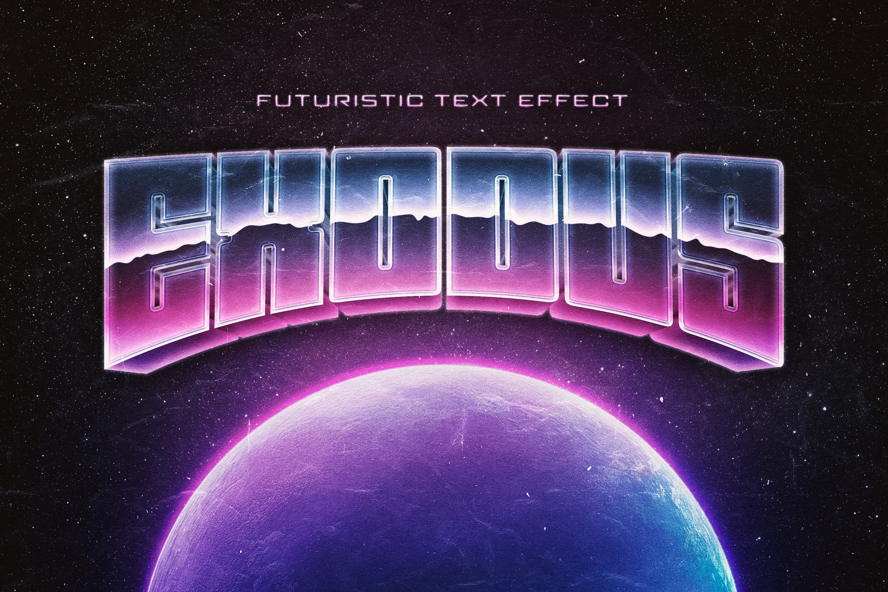 80s Text Effects Collection