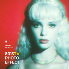 80s Tv Photo Effect