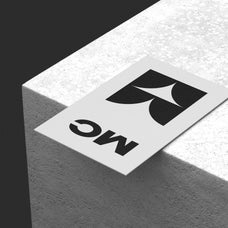 85x55mm Business Card Mockup