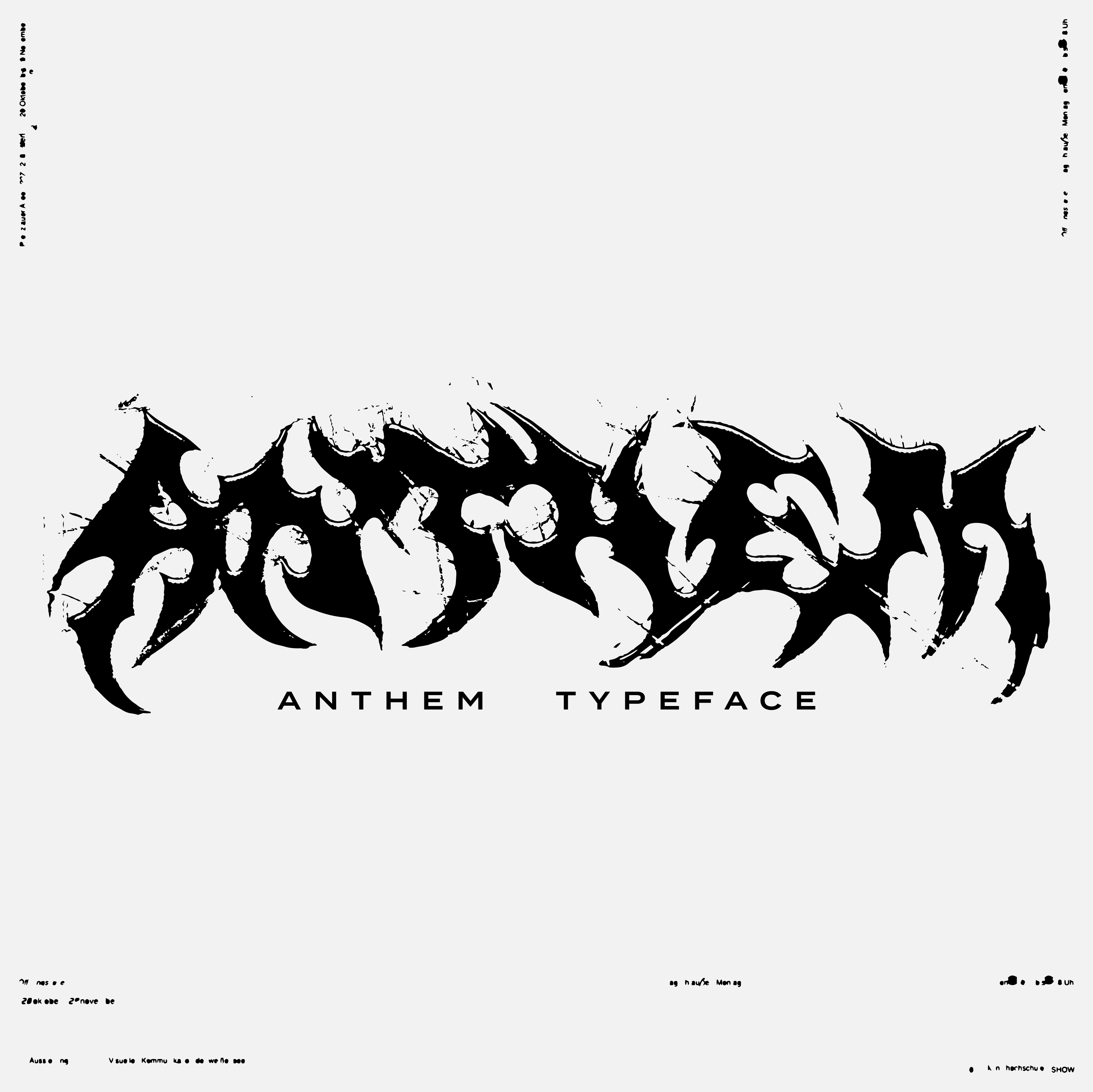 Anthem Typeface
