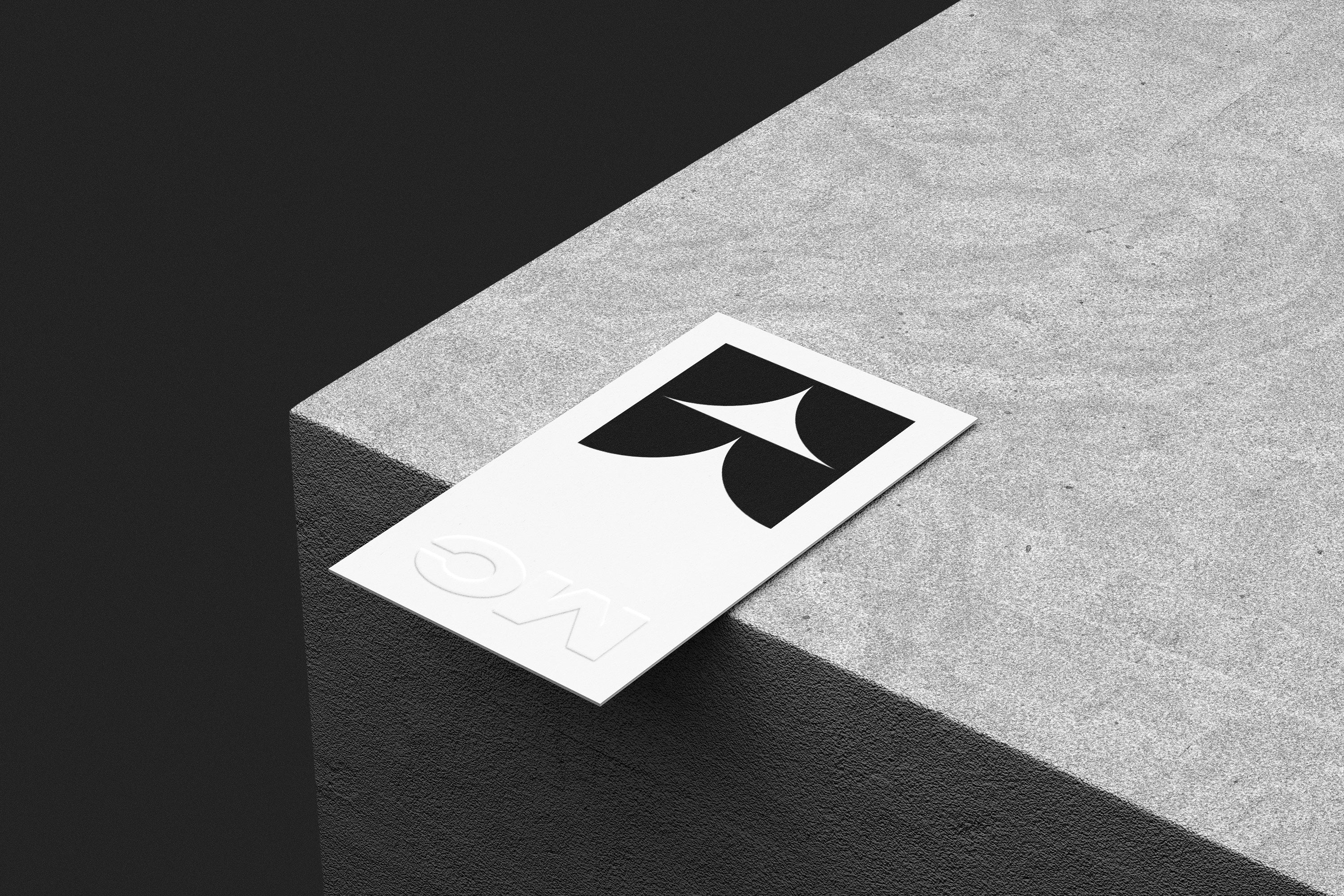 90×50mm Business Card Mockup