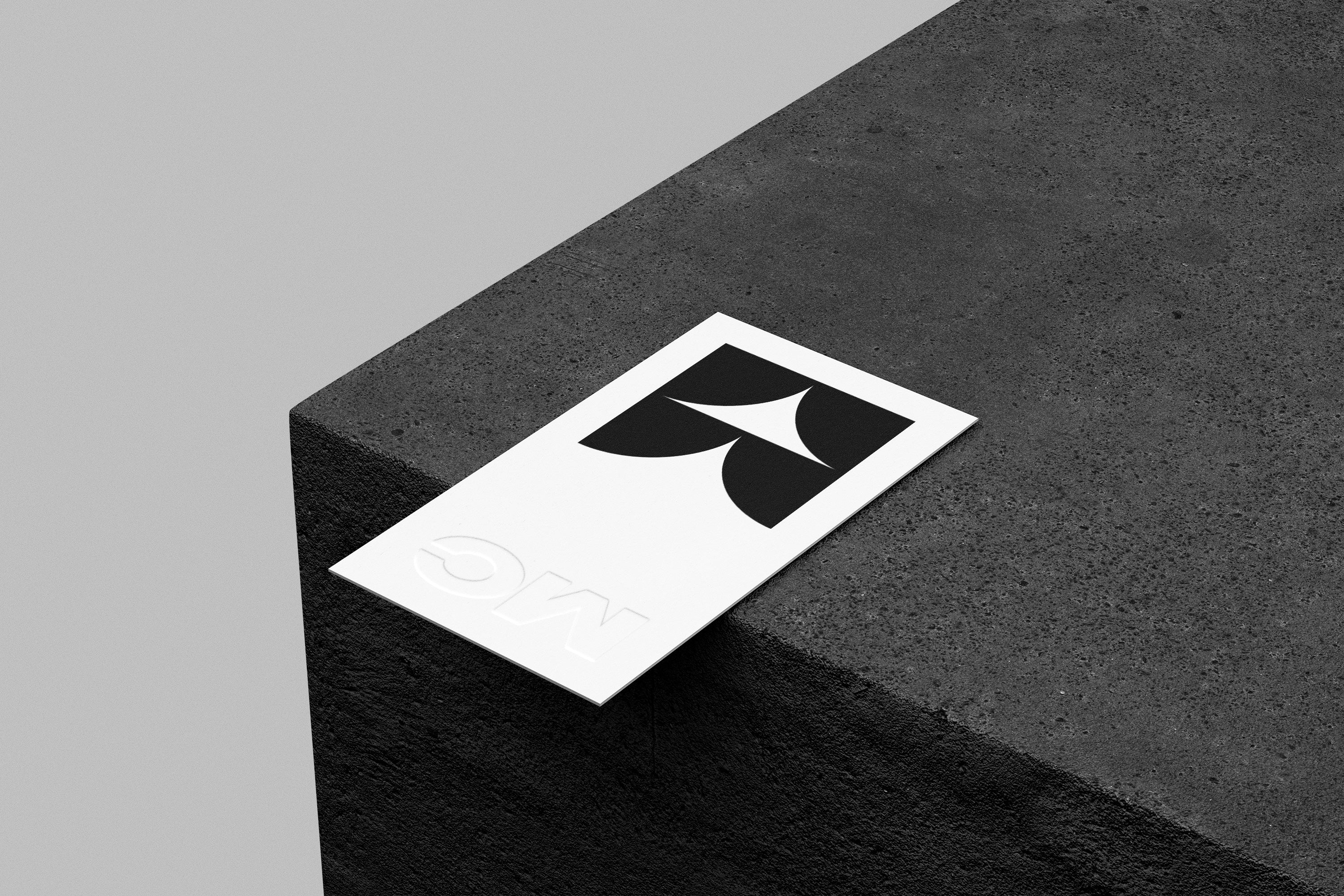 90×50mm Business Card Mockup