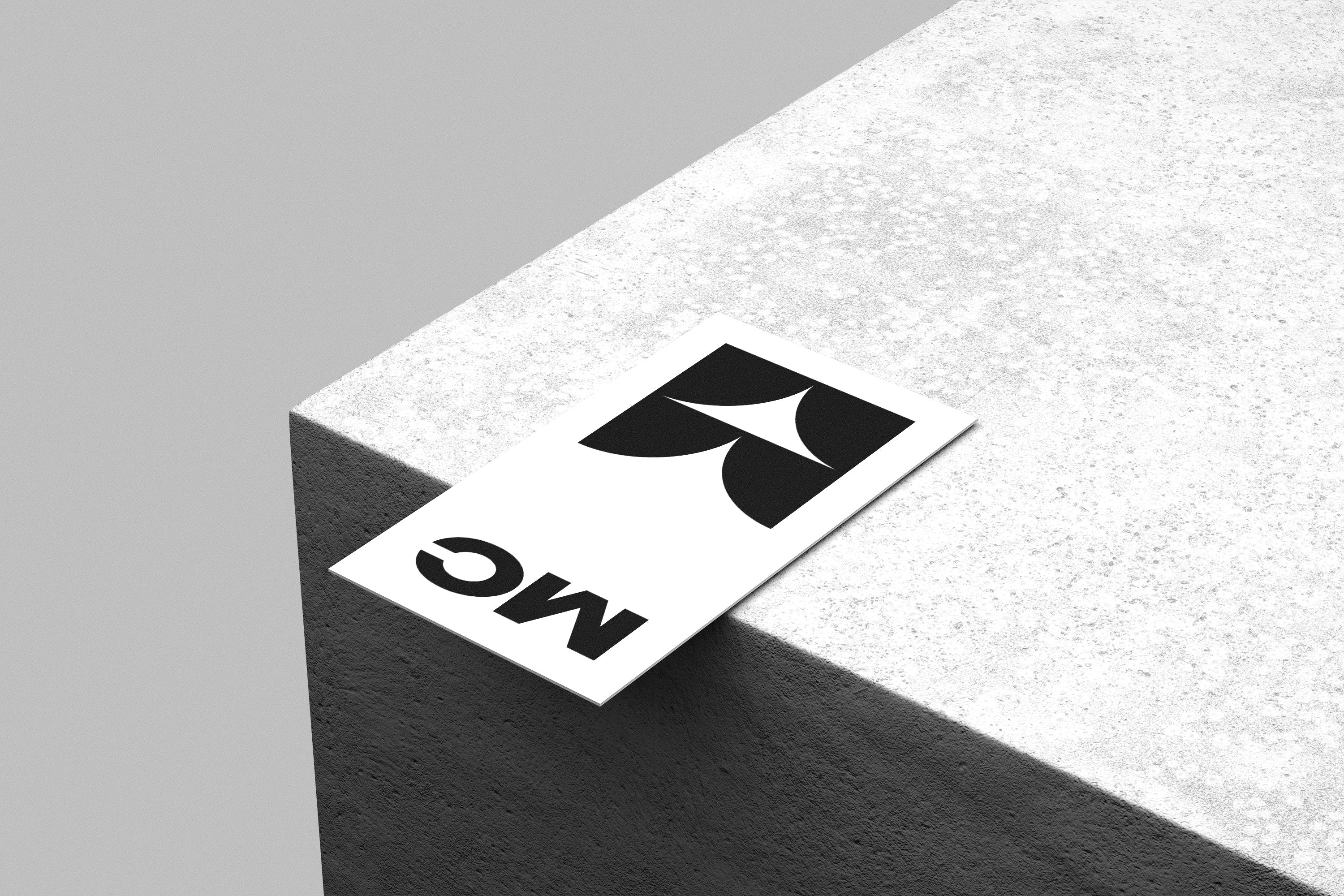 90×50mm Business Card Mockup