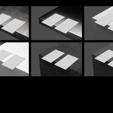90x50mm Business Cards Mockup