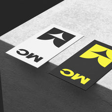 90x50mm Business Cards Mockup